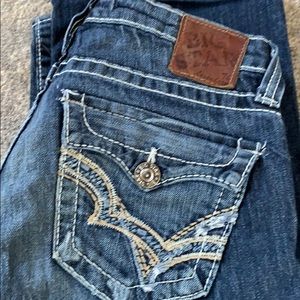 Big star boot cut jeans